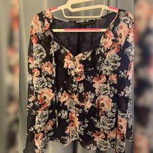 White House Black Market feminine blouse